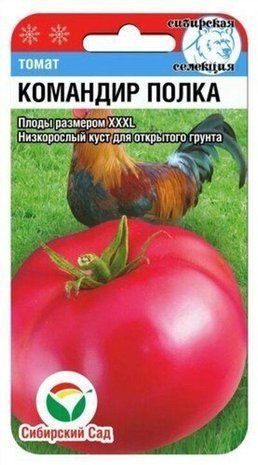 Семена Томат Командир полка (высокорослый) 20 шт 1791170462 фото