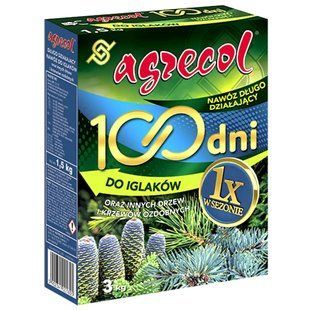 Добриво Agrecol для хвойних 100 днів (NPK 15.5.20) 3 кг 2587008960 фото