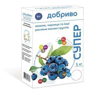 Минеральное удобрение Супер для голубики и черники 1 кг 2092835486 фото
