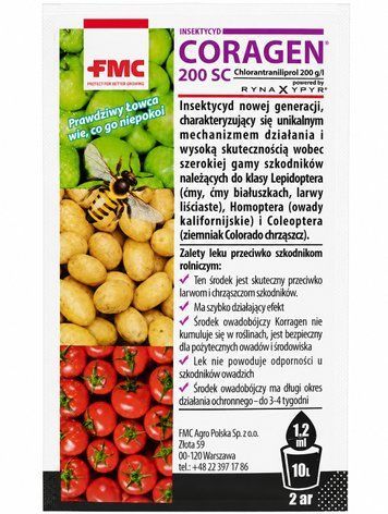 Інсектицид Кораген FMC 1,2 мл (на 2 сотки) 467323 фото