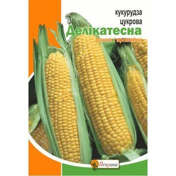 Семена Кукуруза сахарная Деликатесная Яскрава 20 г 1754333119 фото