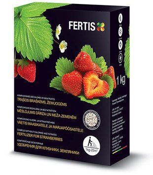 Fertis (Фертиш) Литва Удобрение для Клубники (без хлора), комплексное, 1 кг 1251396052 фото