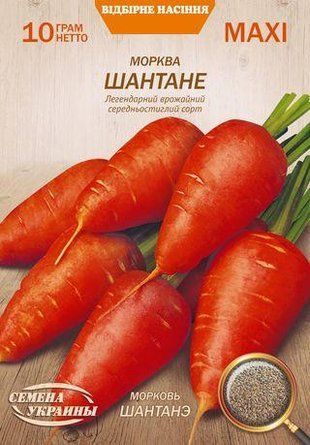 Морква Шантане (середньостигла) 10 г 2463503271 фото