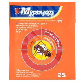 Гранули від мурах Мурацид 25 г 1322481159 фото