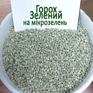 Насіння Горох Зелений на Мікрозелень (мікрогрін) 150 г 1305270989 фото