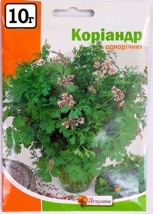 Насіння Коріандр (Кінза) Яскрава 10 г 2076209626 фото
