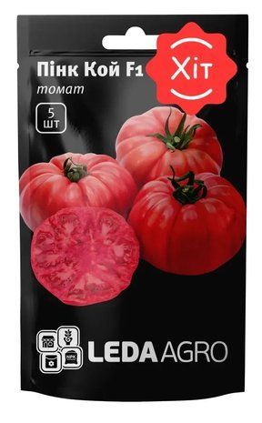 Насіння Томат Пінк Кой F1 Leda Agro (Фасовка: 5 шт.) 1723954894 фото