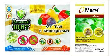 Набор от Белокрылки 2в1 Зеленый щит + Матч на 5л 1429274087 фото