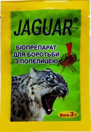 Биоинсектицид Ягуар (Jaguar) от тли 3 г (на 5-8л) 755343969 фото
