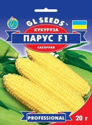 Насіння Кукурудза цукрове Вітрило, 20 г GL Seeds. 1422855878 фото
