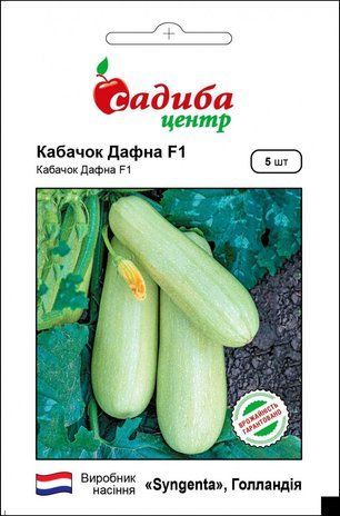 Кабачок Дафна F1 (Syngenta/Нідерланди 5 шт.) 1297003283 фото