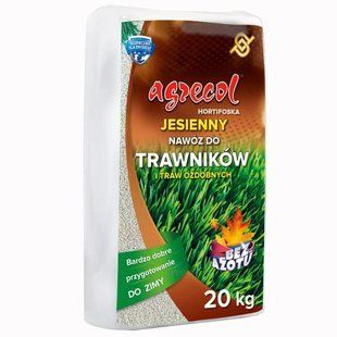 Добриво Agrecol для газону осіннє (NPK 0.8.30) 20 кг 2364771086 фото