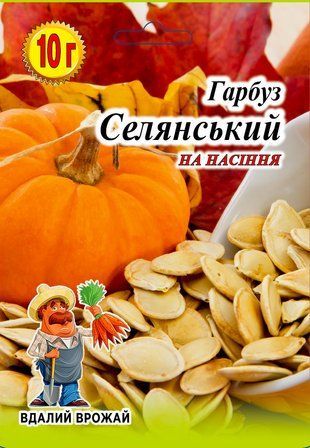 Насіння Гарбуз Сільський (на насіння) 10 г 692272903 фото
