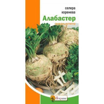 Насіння Селера коренева Алабастер Яскрава 0,2 г 2070994816 фото