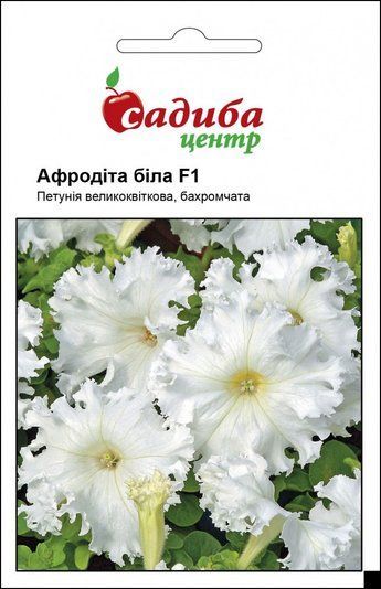 Семена Петуния белая Афродита F1, Садыба центр (Фасовка: 10 гранул) 1713841663 фото