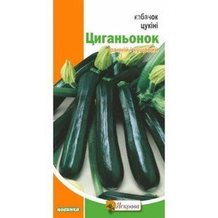 Семена Кабачок Цыганёнок Яскрава (Фасовка: 3 г) 1760493172 фото