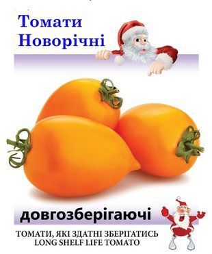 Томат Новорічний (довготривале зберігання) 25 шт 1765910768 фото