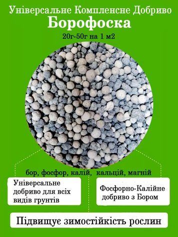 Комплексне добриво Борофоска (осіннє) 1 кг 1391175819 фото