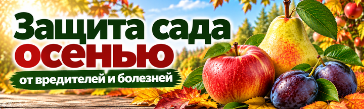 Захист саду восени