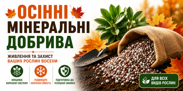 Banner Осінні добрива