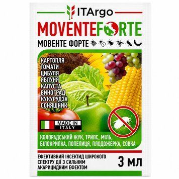 Інсекто-акарацид Мовенте Форте Актив ITArgo 3 мл 326528 фото